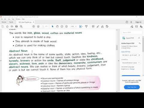 Embedded thumbnail for English Grammar ch-2 explain