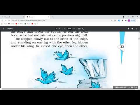 Embedded thumbnail for 10th class English First flight L-3 Part 1