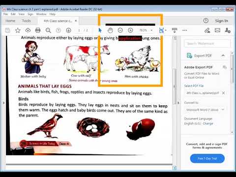 Embedded thumbnail for 4th class Science ch 3 part 1 explained