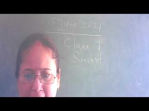 Embedded thumbnail for 7th class, sanskrit L -4(PART-3)