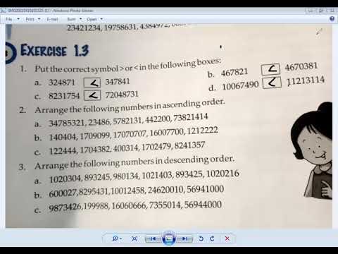 Embedded thumbnail for 6th Class Maths Chapter 1, Ex 1.3, Q 1