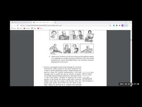 Embedded thumbnail for 9th Class English Beehive L-2 PART2 Ques-Ans,