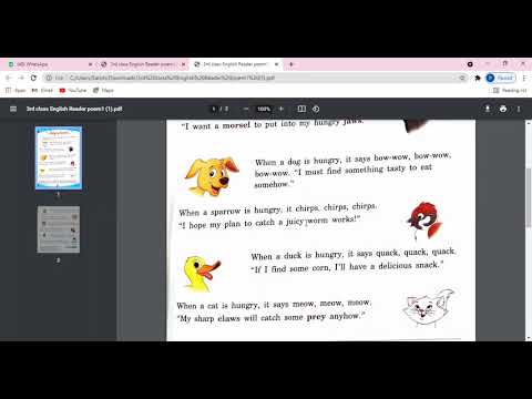 Embedded thumbnail for English Reader poem1 explain
