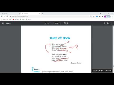 Embedded thumbnail for 10th Class English First Flight L-3 ques-Ans and Poem(pg14,15)