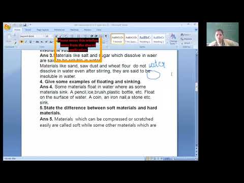 Embedded thumbnail for 6th class science ch-5 ques ans