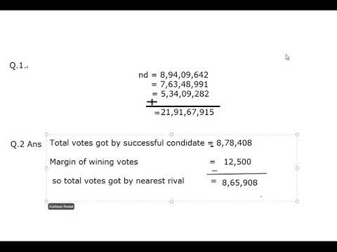 Embedded thumbnail for 6th Class Maths , Chapter 1, EX 1.4, Ques 1, 2 and  4