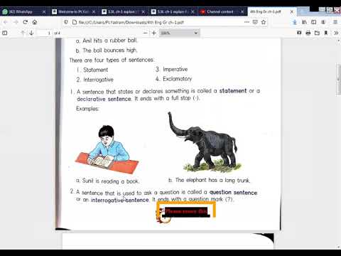 Embedded thumbnail for English Grammar ch-1 explain