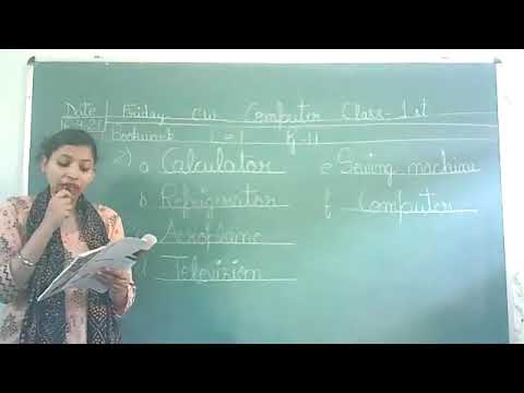 Embedded thumbnail for 1st Class Computer L-1 Bookwork