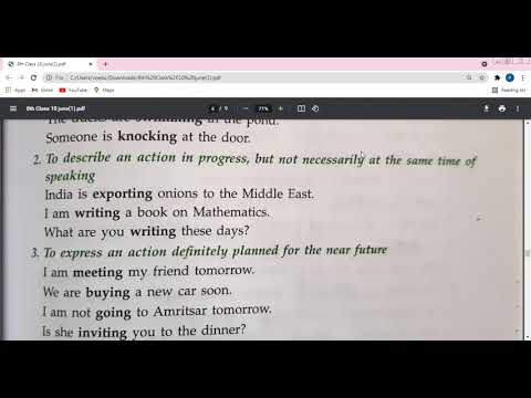 Embedded thumbnail for 8th Class English Grammar L-17 Ex-4,5