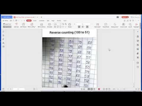 Embedded thumbnail for 2nd Class Maths Counting Copywork.mp4