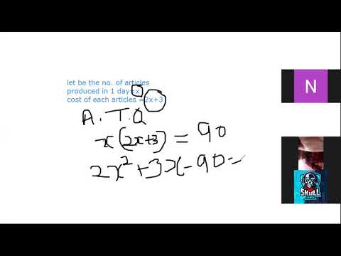 Embedded thumbnail for 10TH CLASS , MATHS EX.4.3 Q.1 AND 4.2 Q.6