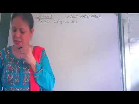 Embedded thumbnail for Math Ex. 2.3 Q6 to Q11