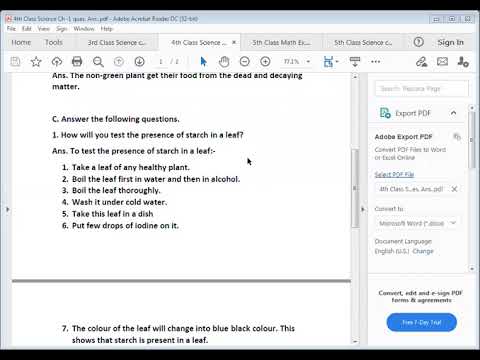 Embedded thumbnail for Science ch 1 Ques Ans