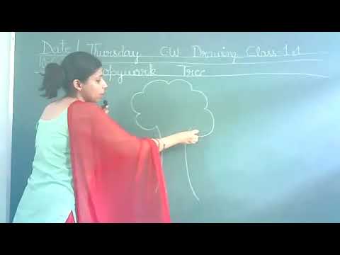 Embedded thumbnail for 1st Class Drawing Copywork Tree