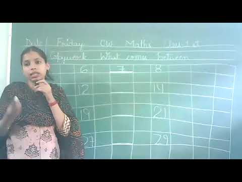 Embedded thumbnail for 1st class Maths Copywork (Between)