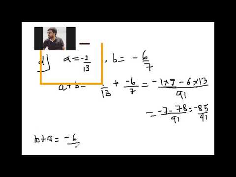 Embedded thumbnail for 8th Class Maths Chapter 1, Ex 1.2, Q 3 and 4