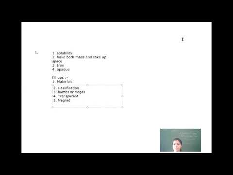 Embedded thumbnail for 6th class science ch 5 very short ques ans