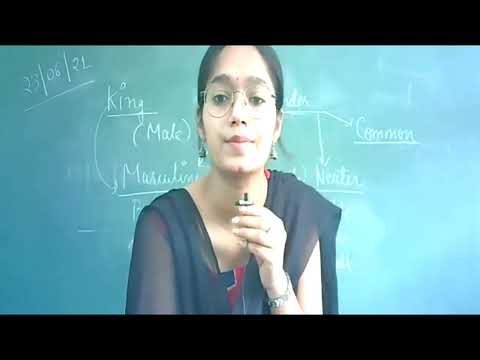 Embedded thumbnail for English Grammar ch-4 Noun Gender 