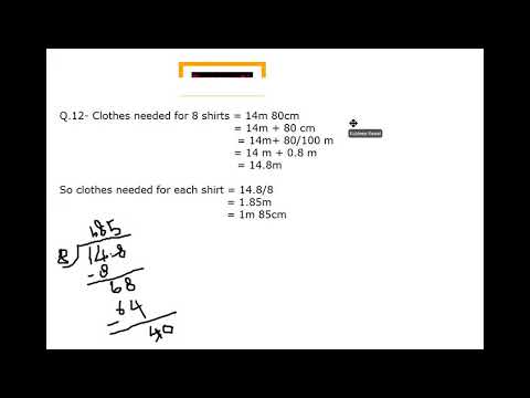 Embedded thumbnail for 6th Class Maths Chapter 1, Exercise 1.4 Ques 12 to 15