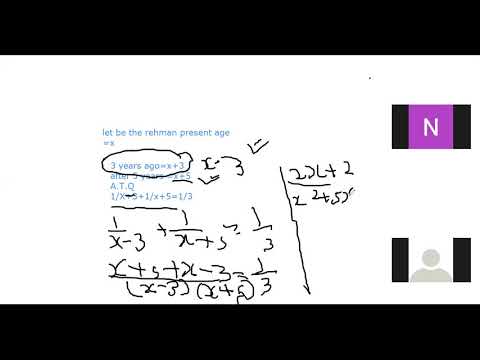 Embedded thumbnail for 10th class, maths ex.4.3 Qs.4,5
