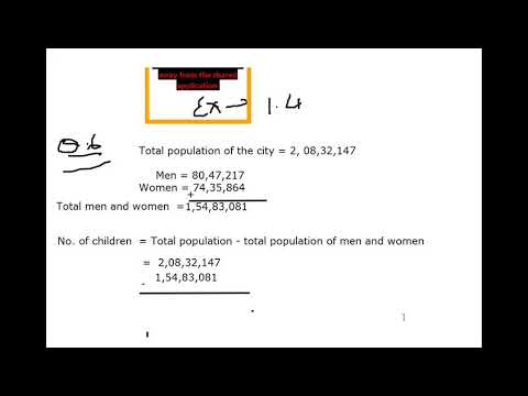 Embedded thumbnail for 6th Class Maths Chapter 1, Ex 1.4, Ques no 6,8 and 9
