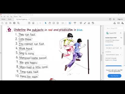 Embedded thumbnail for English Grammar ch-2 book work