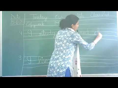 Embedded thumbnail for 2nd Class English Myself Essay Copywork