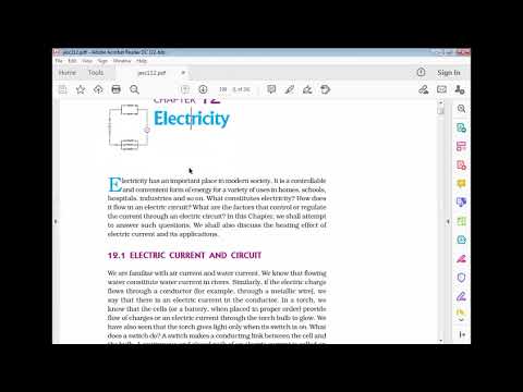 Embedded thumbnail for 10th Class Science Chapter 12 (Electricity) Introduction